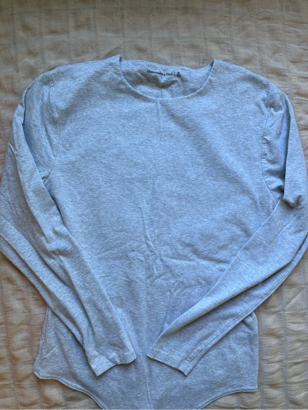Abercrombie & Fitch Light Heather Gray Bodysuit Slimming - Picture 2 of 3